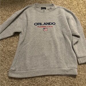 Gray Orlando Florida pullover